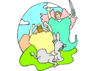 Sticker Custom Preview Image #107939 Religion Biblical Scenes Balaam1