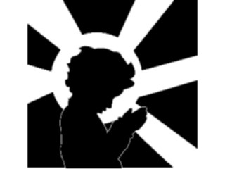 Sticker Custom Preview Image #107945 Religion Biblical Scenes Boy Praying
