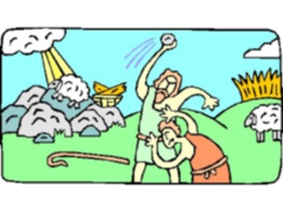 Sticker Custom Preview Image #107952 Religion Biblical Scenes Cain Abel2