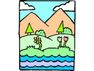 Sticker Custom Preview Image #107962 Religion Biblical Scenes Creation3rd Day1