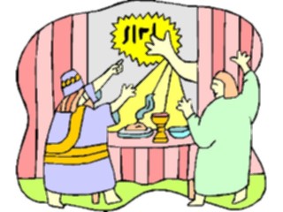 Sticker Custom Preview Image #107983 Religion Biblical Scenes Daniel Baltassar