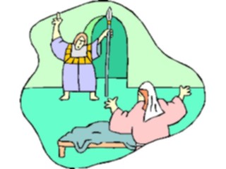 Sticker Custom Preview Image #107997 Religion Biblical Scenes David Hiding1