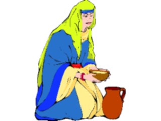 Sticker Custom Preview Image #108003 Religion Biblical Scenes Deborah