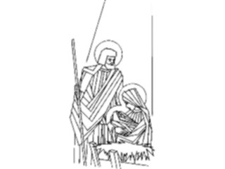 Sticker Custom Preview Image #108045 Religion Biblical Scenes Holy Family2