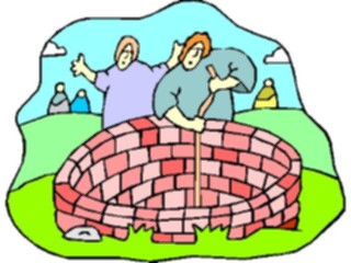 Sticker Custom Preview Image #108067 Religion Biblical Scenes Jeremiahin Pit