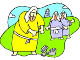 Sticker Custom Preview Image #108069 Religion Biblical Scenes Jeremiah Smashed Jar