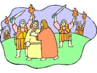 Sticker Custom Preview Image #108145 Religion Biblical Scenes Jesus Arrest1
