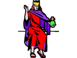 Sticker Custom Preview Image #108197 Religion Biblical Scenes Jesusthe King