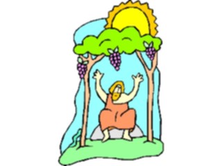 Sticker Custom Preview Image #108215 Religion Biblical Scenes Jonah Worm