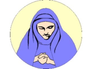 Sticker Custom Preview Image #108285 Religion Biblical Scenes Mary03
