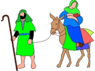 Sticker Custom Preview Image #108300 Religion Biblical Scenes Mary Joseph3