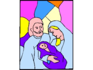 Sticker Custom Preview Image #108304 Religion Biblical Scenes Mary Joseph7