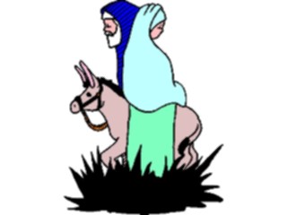 Sticker Custom Preview Image #108306 Religion Biblical Scenes Mary Joseph9