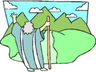 Sticker Custom Preview Image #108318 Religion Biblical Scenes Moses07