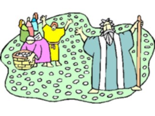 Sticker Custom Preview Image #108345 Religion Biblical Scenes Mosesinthe Desert2