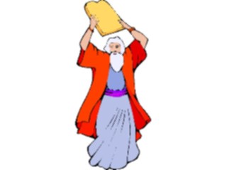 Sticker Custom Preview Image #108354 Religion Biblical Scenes Moses Ten Commandments01