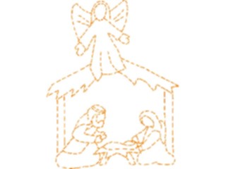 Sticker Custom Preview Image #108372 Religion Biblical Scenes Nativity Scene14