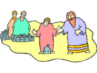 Sticker Custom Preview Image #108420 Religion Biblical Scenes Parableofthe Talents2
