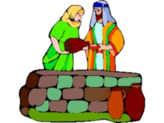 Sticker Custom Preview Image #108459 Religion Biblical Scenes Rebecca2