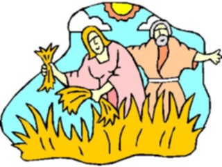 Sticker Custom Preview Image #108472 Religion Biblical Scenes Ruth Boaz1