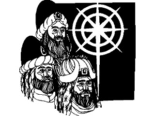 Sticker Custom Preview Image #108585 Religion Biblical Scenes Wisemen11