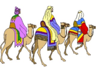 Sticker Custom Preview Image #108588 Religion Biblical Scenes Wisemen14