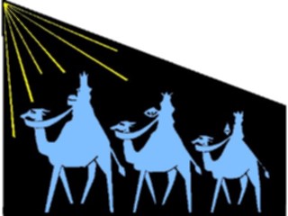 Sticker Custom Preview Image #108589 Religion Biblical Scenes Wisemen15