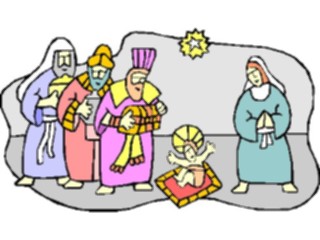 Sticker Custom Preview Image #108591 Religion Biblical Scenes Wisemen17