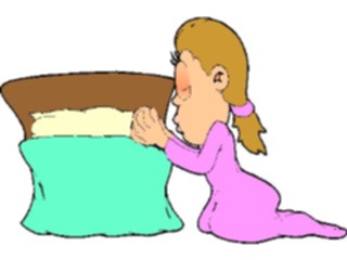 Sticker Custom Preview Image #108807 Religion Ceremonies Prayer Prayerat Bedtime