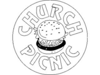 Sticker Custom Preview Image #108897 Religion Church Flyers Church Picnic