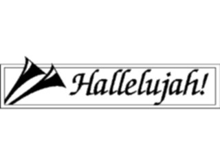 Sticker Custom Preview Image #108921 Religion Church Flyers Hallelujah