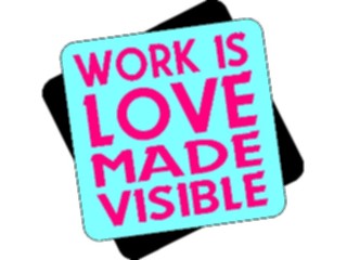 Sticker Custom Preview Image #108999 Religion Church Flyers Workis Love Made Visible