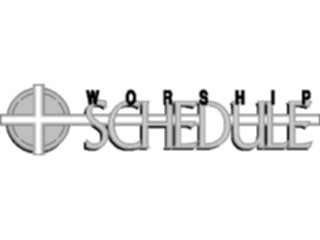 Sticker Custom Preview Image #109002 Religion Church Flyers Worship Schedule