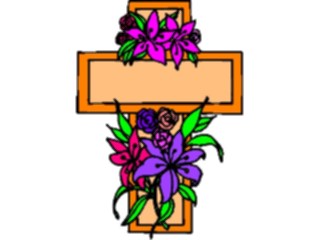 Sticker Custom Preview Image #109339 Religion Crosses General Cross Banner