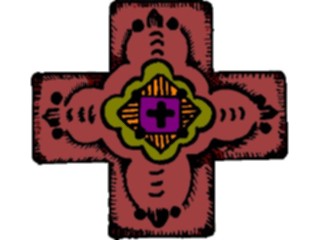 Sticker Custom Preview Image #109350 Religion Crosses General Cross Native Design
