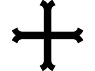 Sticker Custom Preview Image #109406 Religion Crosses Specialized Fourchee