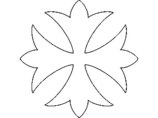 Sticker Custom Preview Image #109424 Religion Crosses Specialized Patonce Pattee