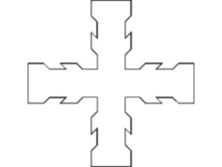 Sticker Custom Preview Image #109431 Religion Crosses Specialized Raguly