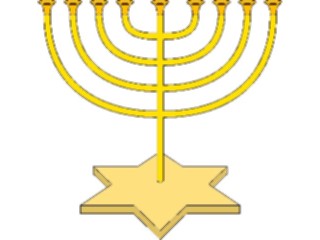Sticker Custom Preview Image #109524 Religion Judaism Menorah13