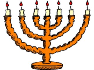Sticker Custom Preview Image #109529 Religion Judaism Menorah18