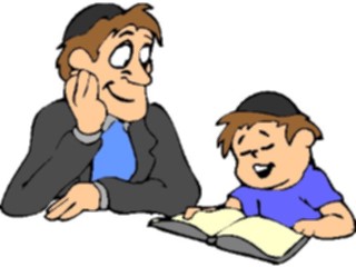 Sticker Custom Preview Image #109550 Religion Judaism Reading Bible