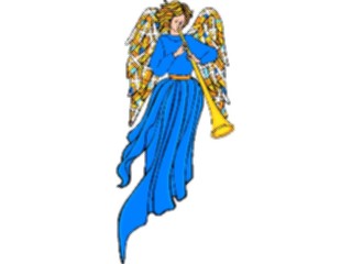 Sticker Custom Preview Image #110176 Religion Objects Symbols Mosaic Angel