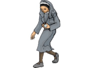 Sticker Custom Preview Image #110190 Religion Objects Symbols Nun10