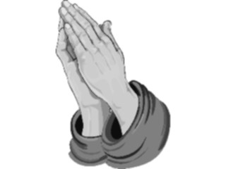 Sticker Custom Preview Image #110239 Religion Objects Symbols Praying Hands