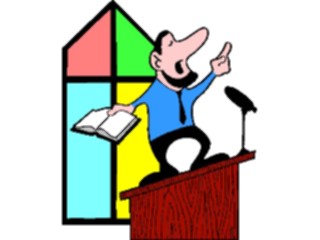 Sticker Custom Preview Image #110242 Religion Objects Symbols Preacher2