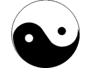 Sticker Custom Preview Image #110369 Religion Objects Symbols Yin Yang03