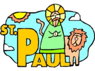 Sticker Custom Preview Image #110530 Religion Saint Cartoons Paul