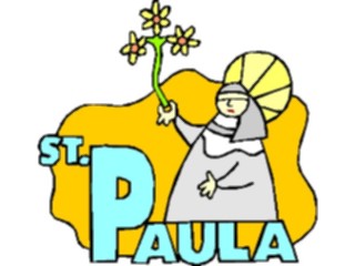 Sticker Custom Preview Image #110531 Religion Saint Cartoons Paula
