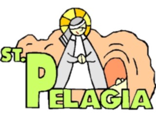 Sticker Custom Preview Image #110533 Religion Saint Cartoons Pelagia