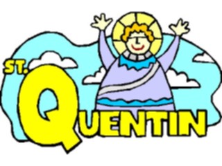 Sticker Custom Preview Image #110535 Religion Saint Cartoons Quentin